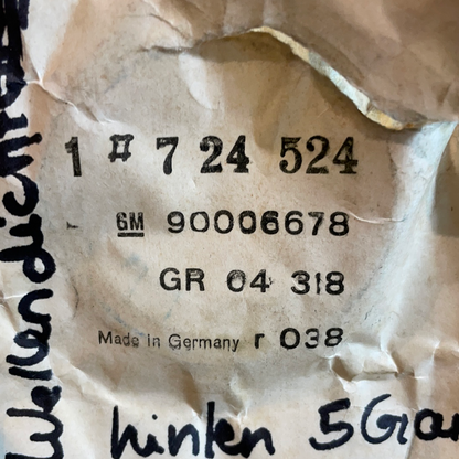 Original GM Opel Kadett C Wellendichtring hinten 5-Gang Neu