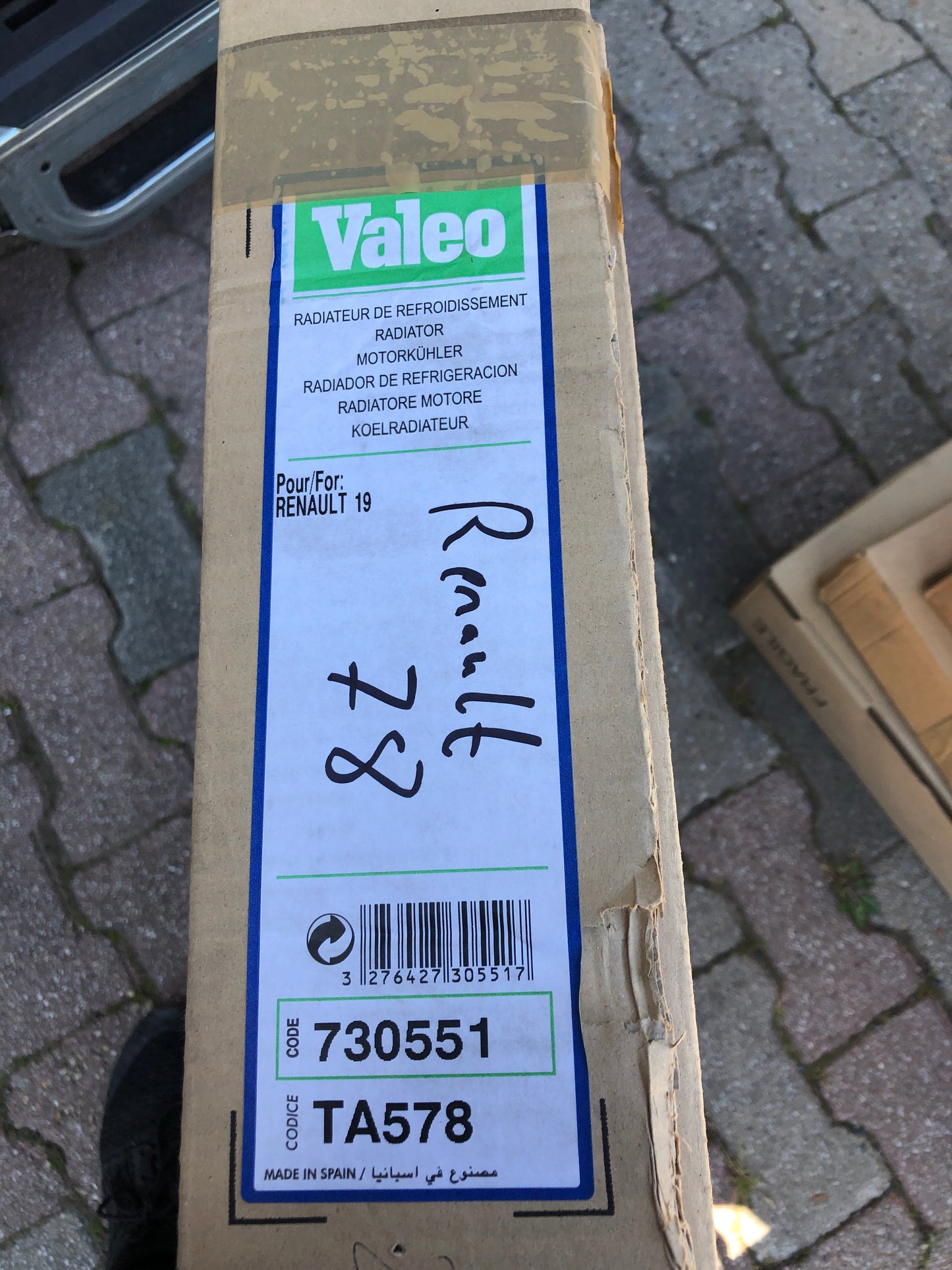 Valeo Renault 19 Kühler Neu