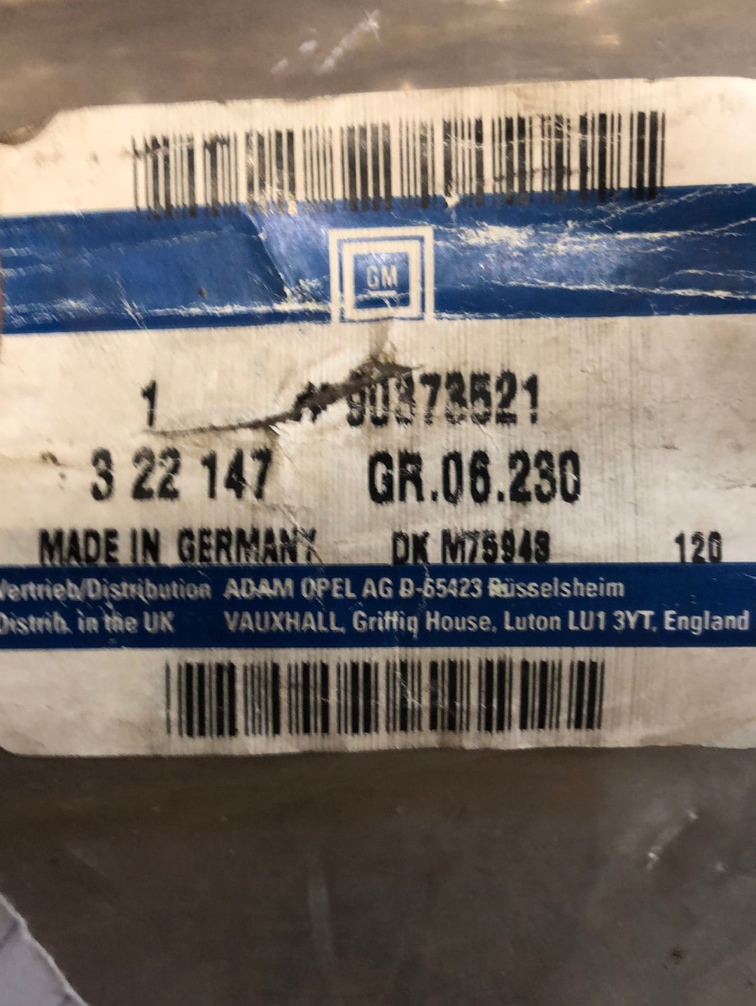 Original GM Opel Astra F Calibra Spurstange vorne links Neu