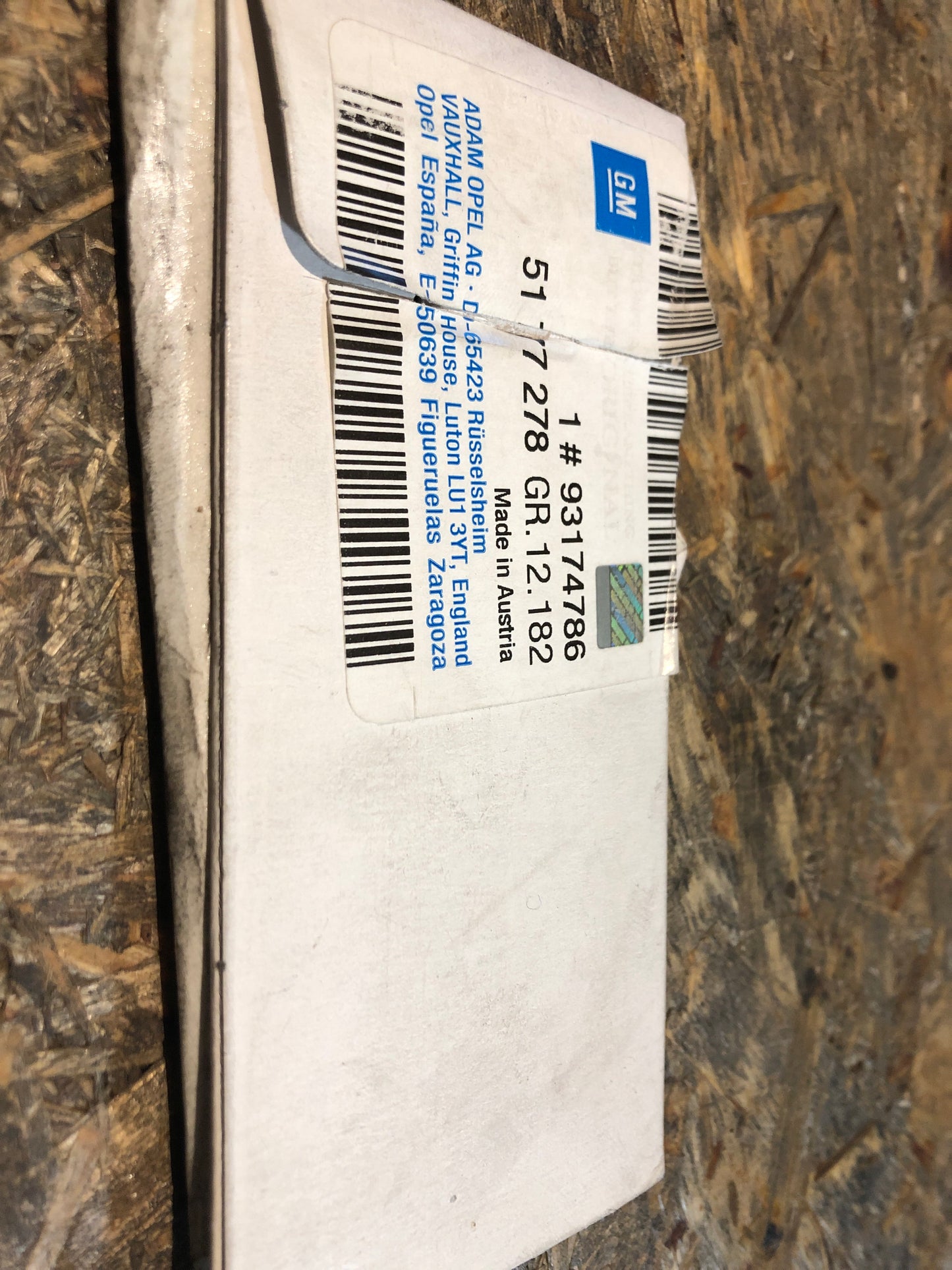 Original Opel Meriva A Schriftzug hinten Neu