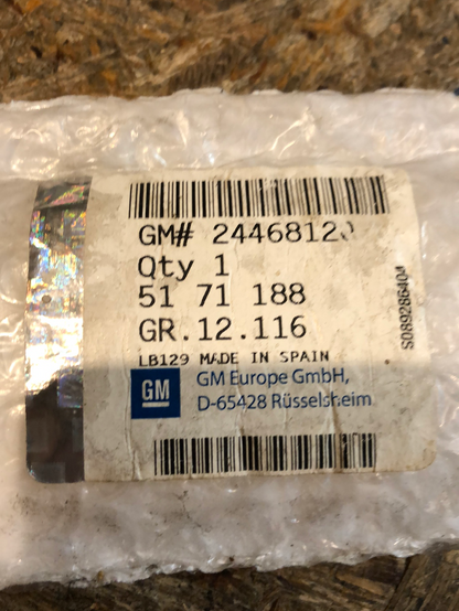 Original GM Opel Corsa C Schutzzierleiste Seitenwand Hinten Links Neu