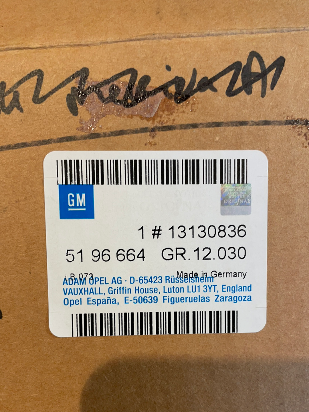 Original GM Opel Meriva A Aschenbecher Zigarettenanzünder Neu