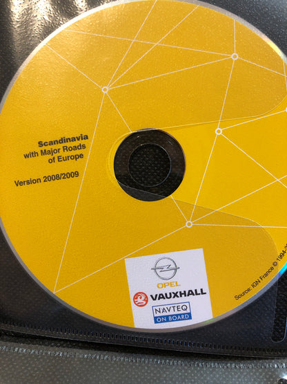 Original Opel Navigation CD West Europa 2008/2009