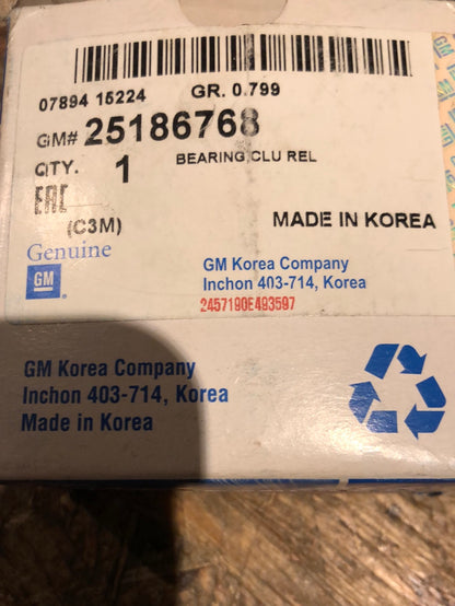 Original GM Opel Agila B Chevrolet Aveo Kalos Ausrücklager Neu