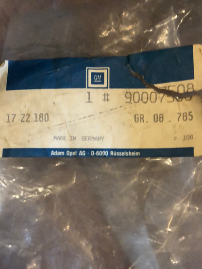 Original GM Opel Kadett E Caravan Ablagebox Kofferraum Neu