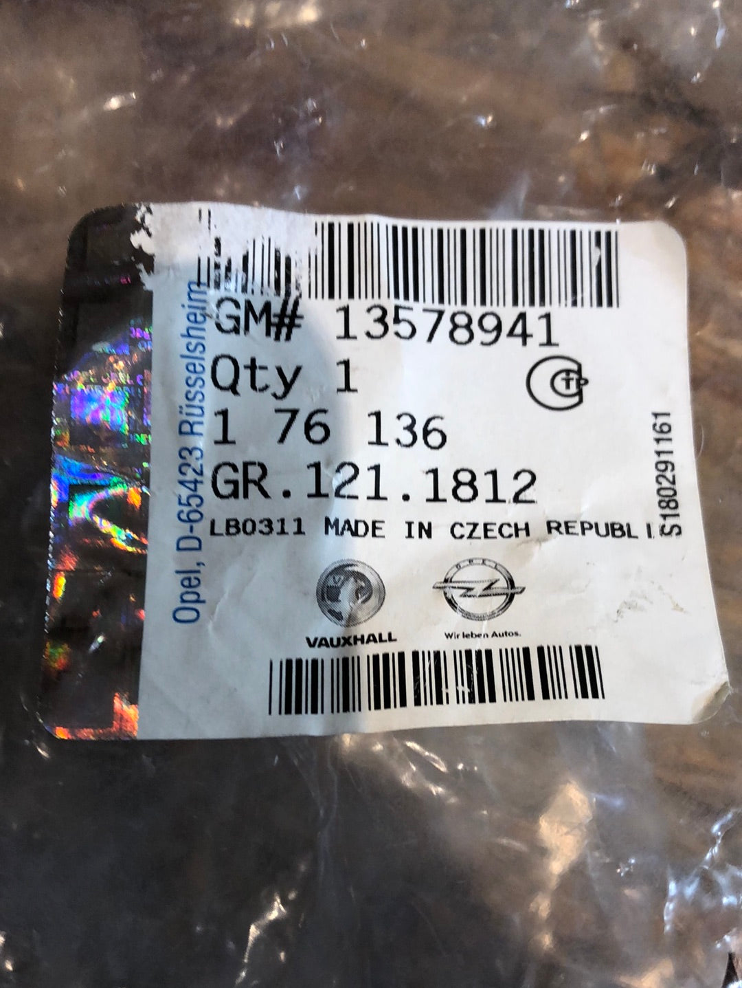 Original GM Opel Astra J Kombi Heckklappenschloss Neu