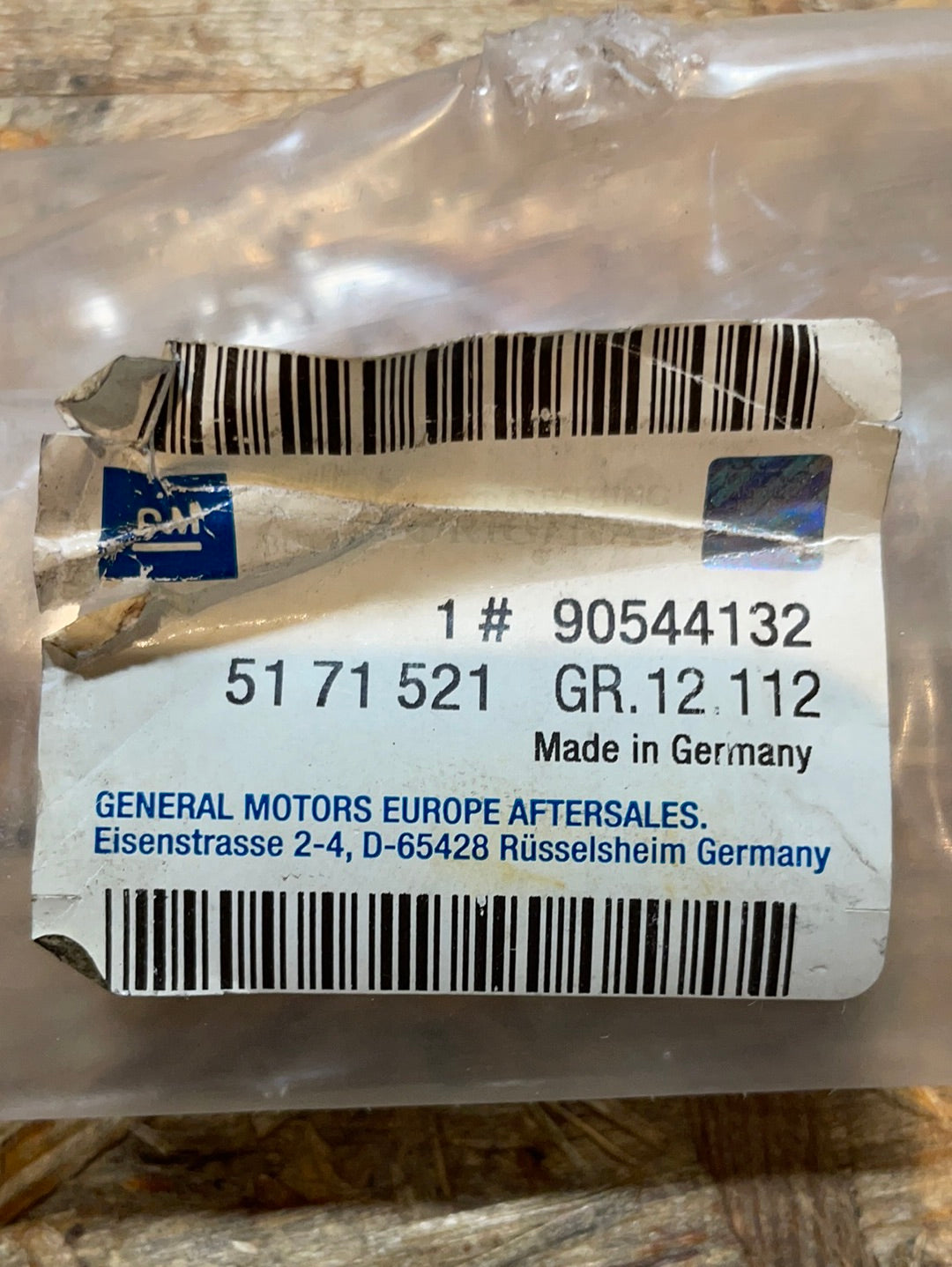Original GM Opel Vectra B Zierleiste vorne Neu