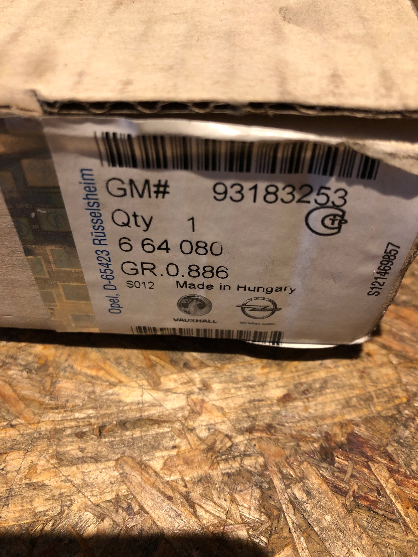 Original Opel Astra H Vectra C B Kupplungsscheibe Neu