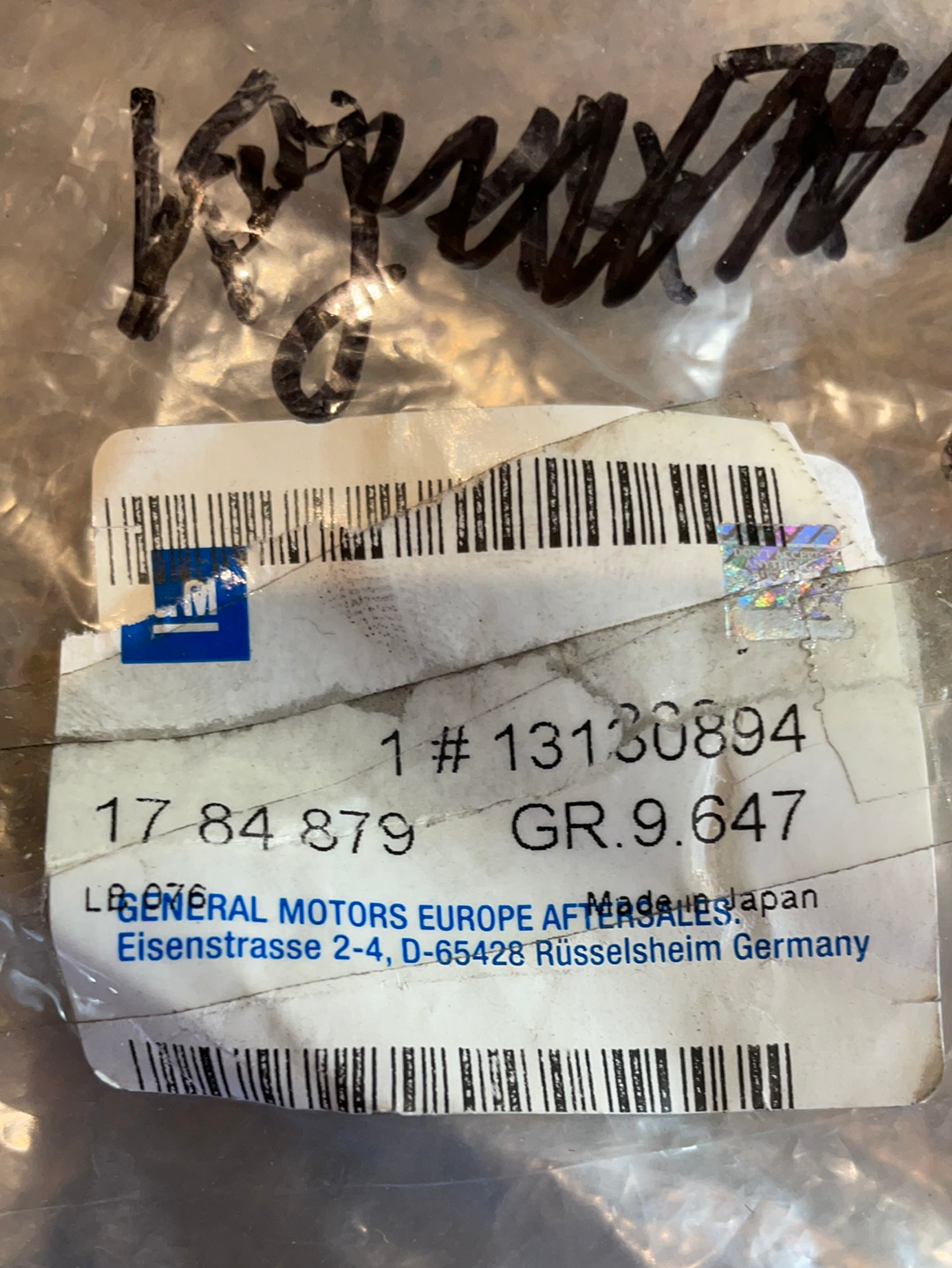 Original GM Opel Astra H Zafira B Corsa C Dachantenne Neu