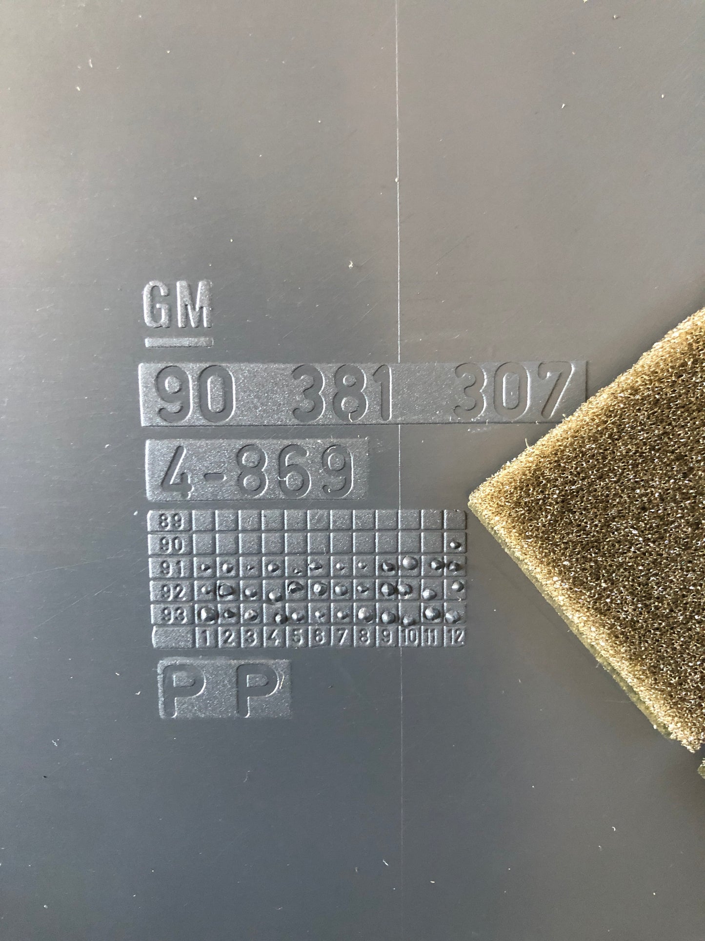 Original GM Opel Astra F Verkleidung Kofferraum Neu
