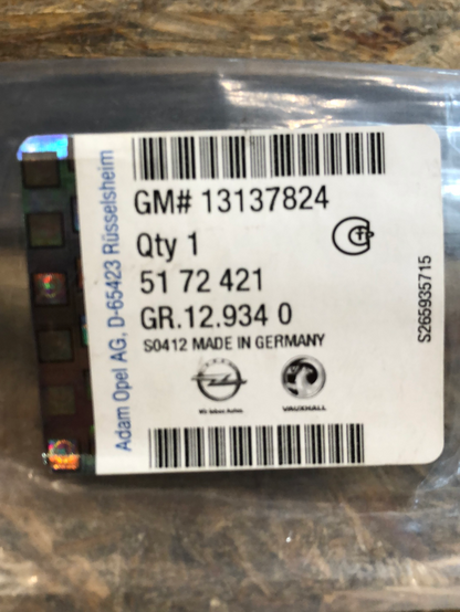 Original GM Zafira B Zierleiste Vordertüre links Neu