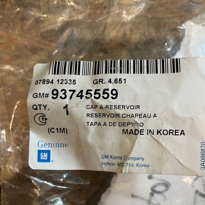 Original GM Chevrolet Matiz Spark Deckel Bremsflüssigkeit Neu