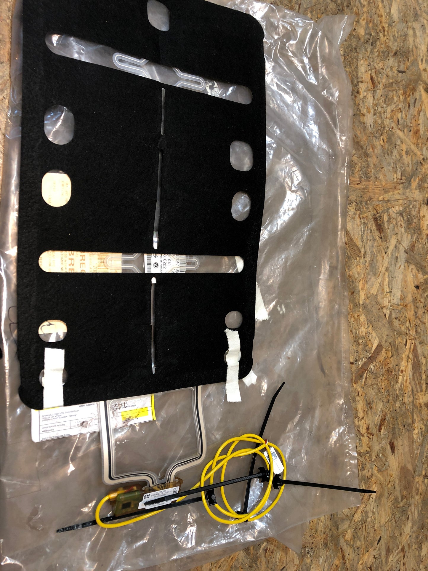 Original Opel Corsa Polsterbezug Sitzheizung Neu