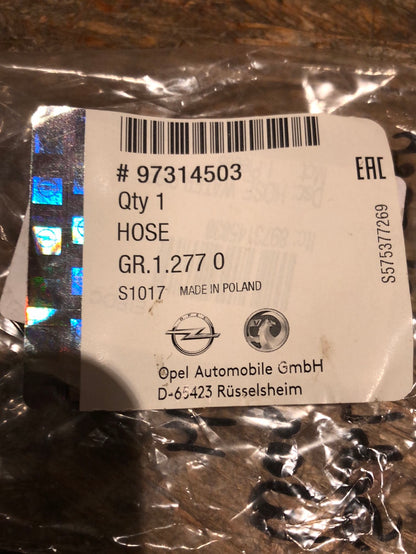 Original GM Opel Astra H Zafira A Schlauchbogen Wasser Ölkühler Neu