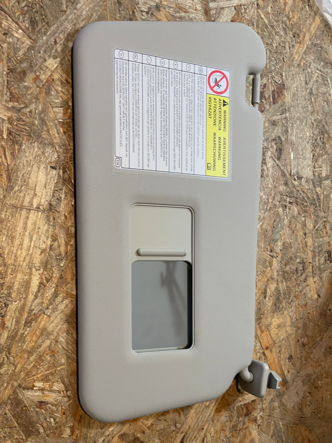 Original GM Opel Agila B Sonnenblende Neu