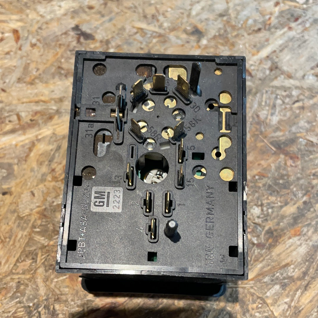 Original GM Opel Astra G Zafira A Lichtschalter mit Nebelscheinwerfer Neu