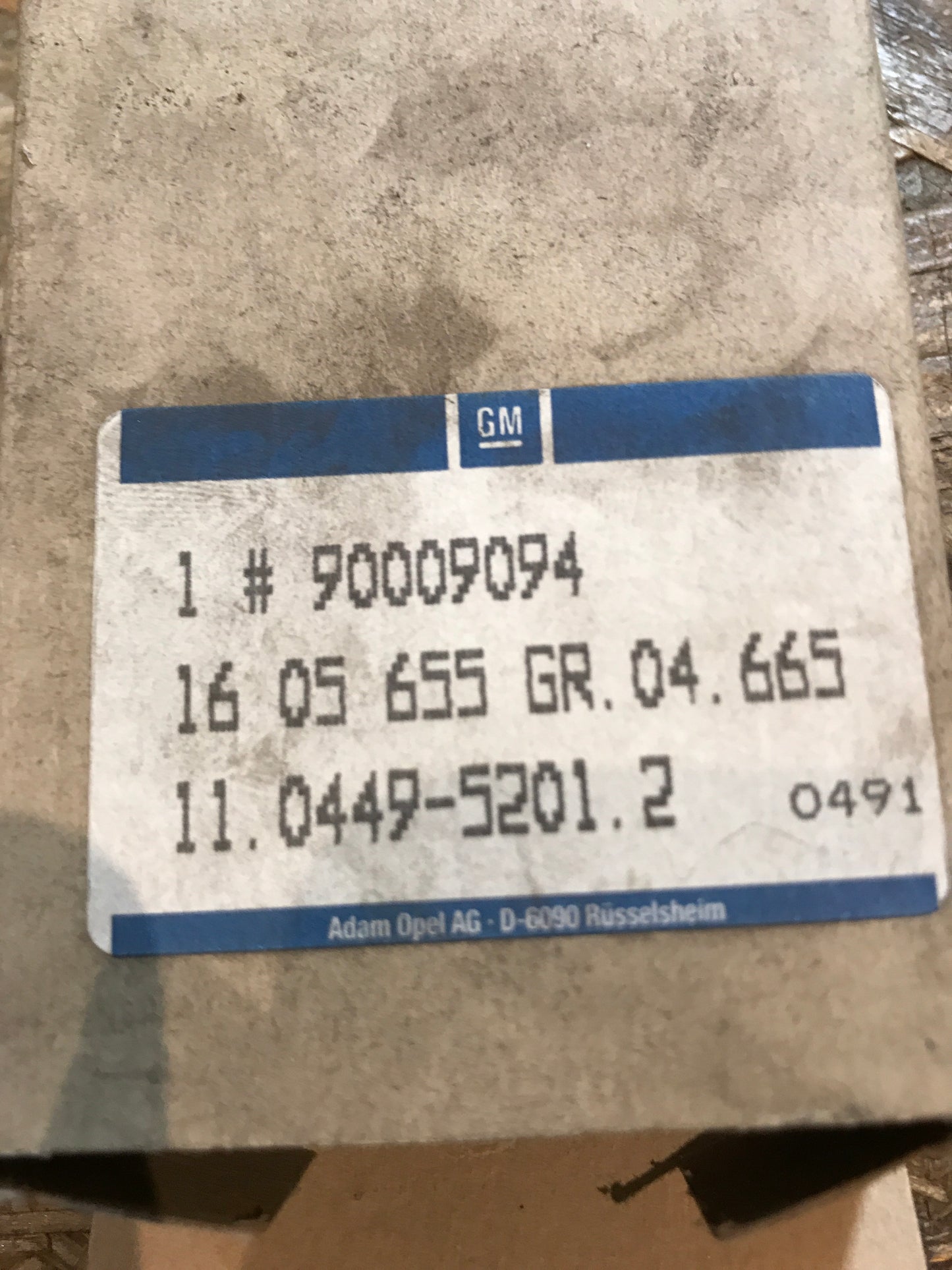 Original Opel Omega A Senator B Reperatursatz Bremssattel vorne NEU