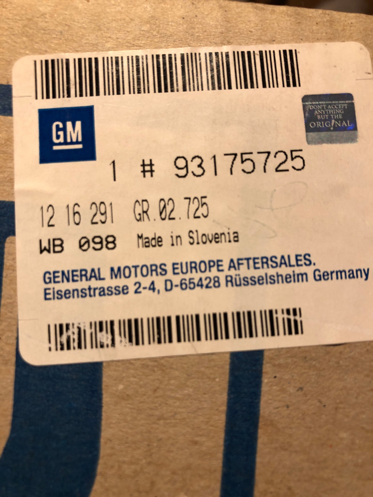Original Opel Astra G Scheinwerfer rechts Neu