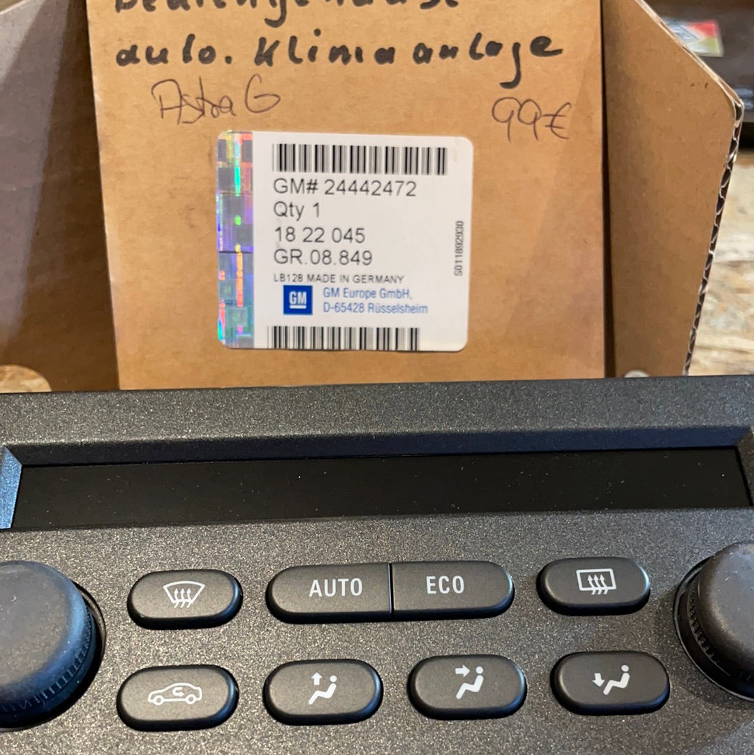 Original GM Opel Astra G Bediengehäuse Klimaanlage Neu
