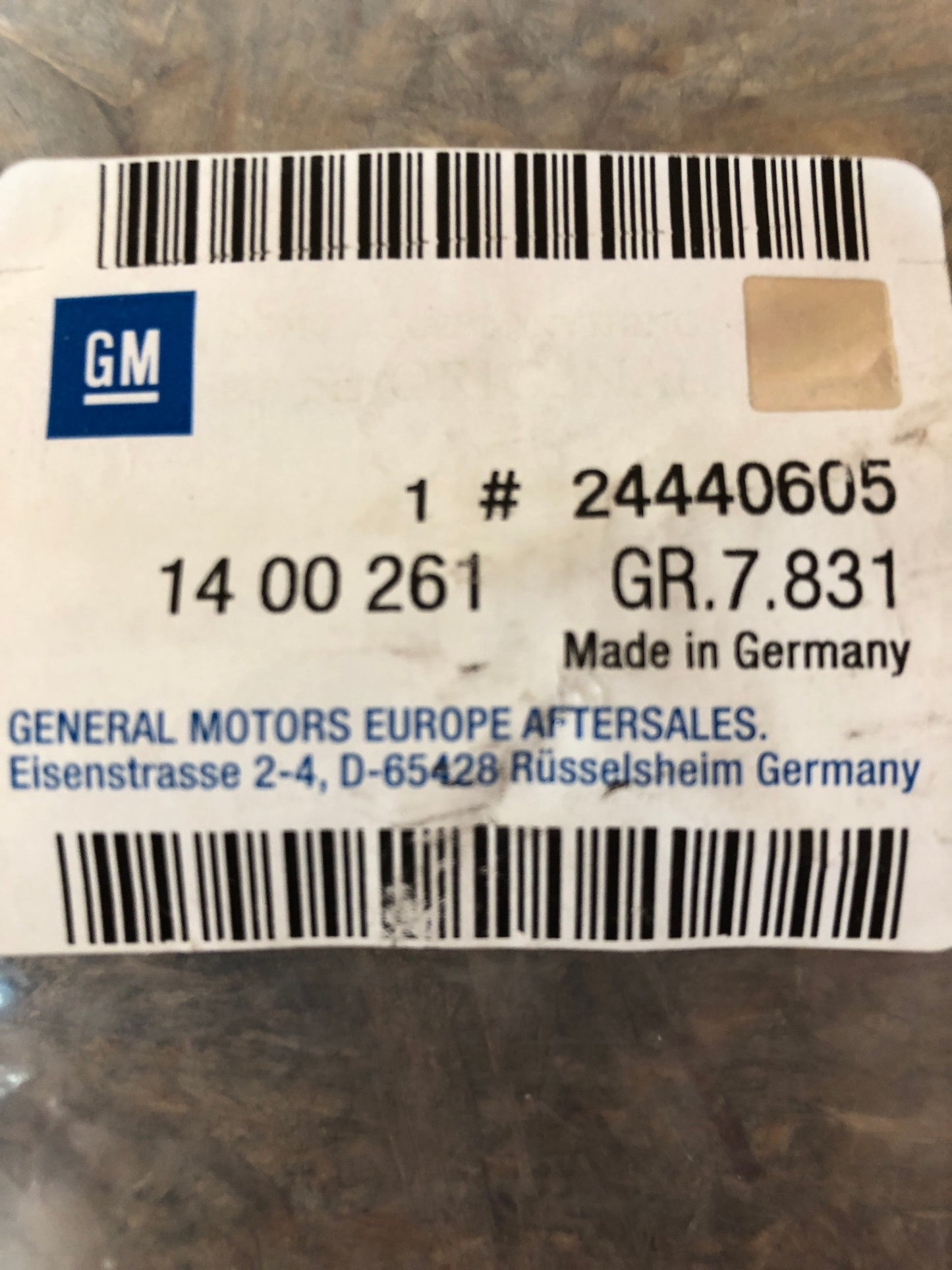 Original GM Opel Vectra C Kühlergitter Neu