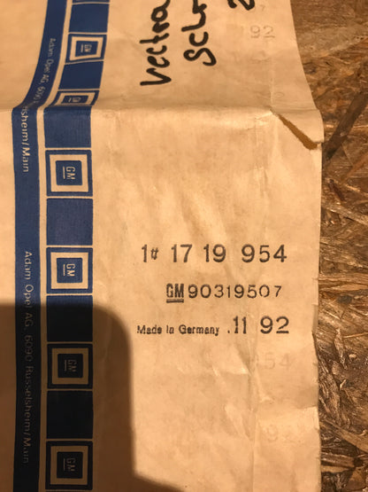 Original Vectra GT Schriftzug NEU