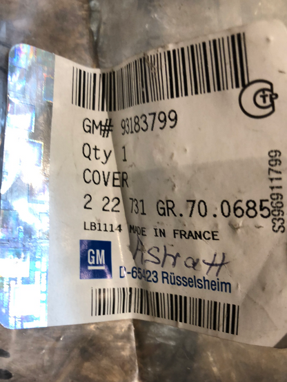 Original GM Opel Astra Kappe Abschleppöse Neu
