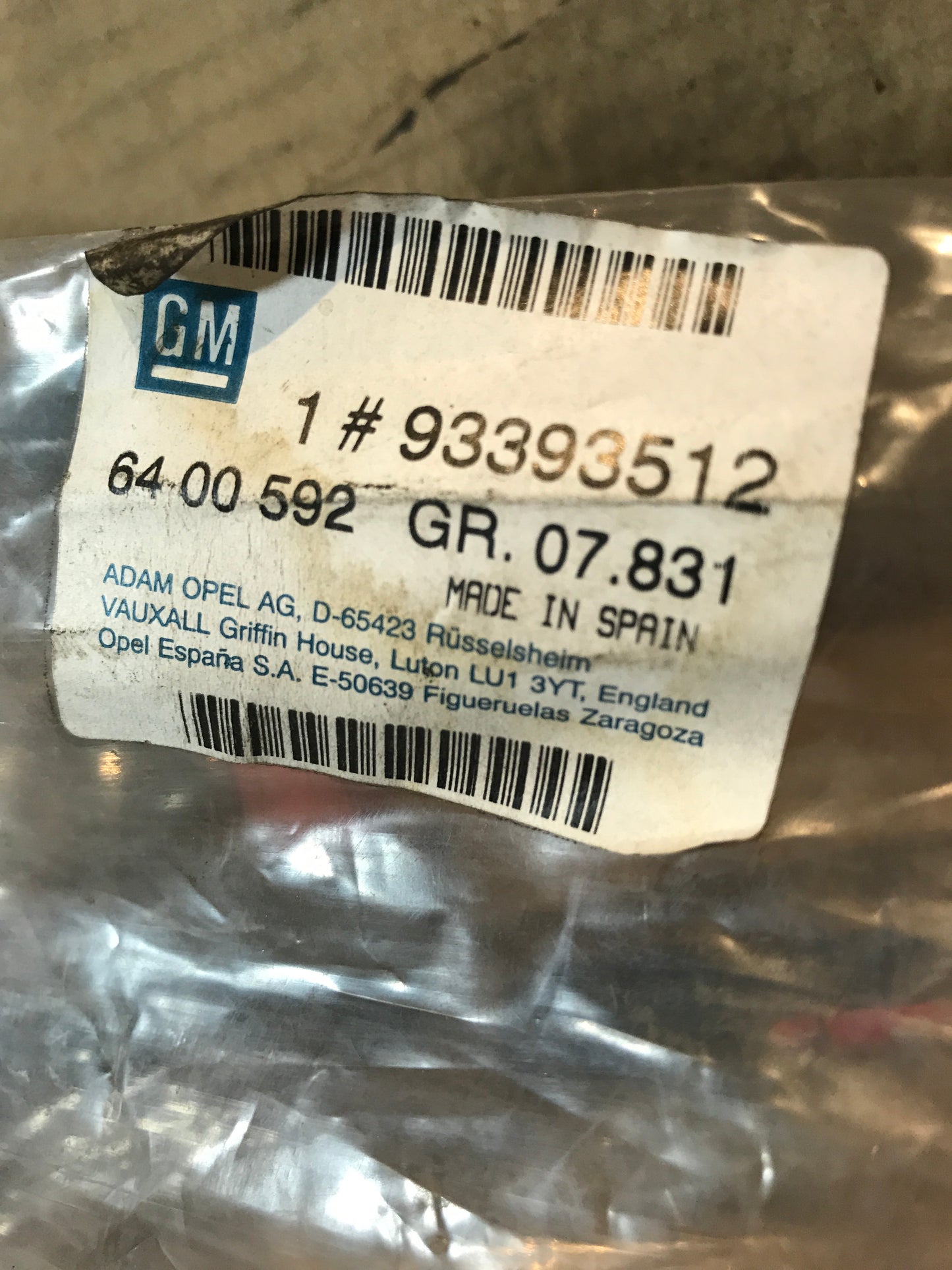Original Opel Meriva A Stoßstange Zierleiste Rechts NEU
