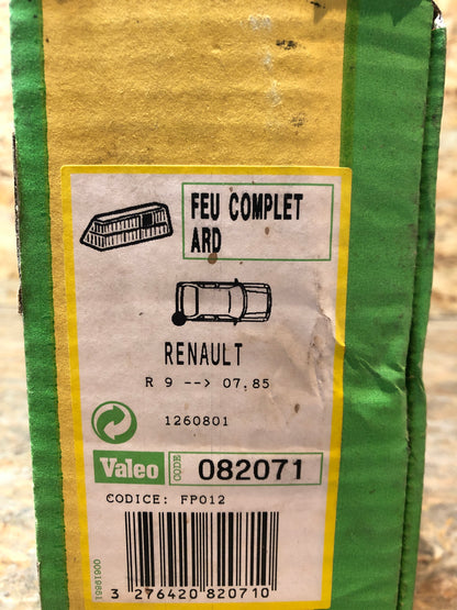 Renault R9 Rückleuchte Rechts Neu