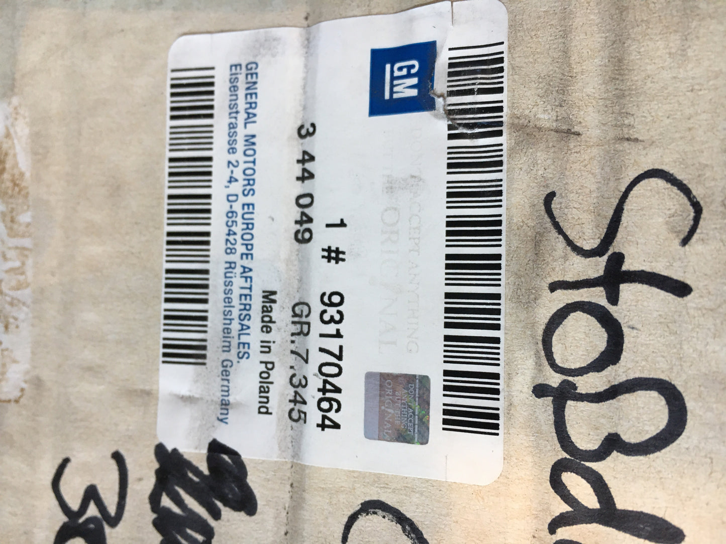 Original Corsa C Stoßdämpfer NEU