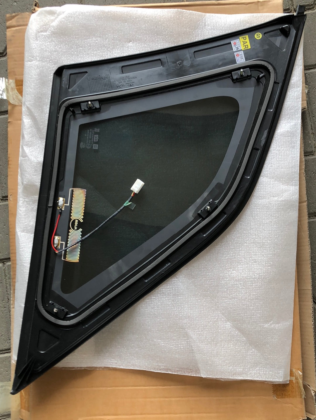 Original GM Opel Antara Fensterscheibe hinten rechts Neu