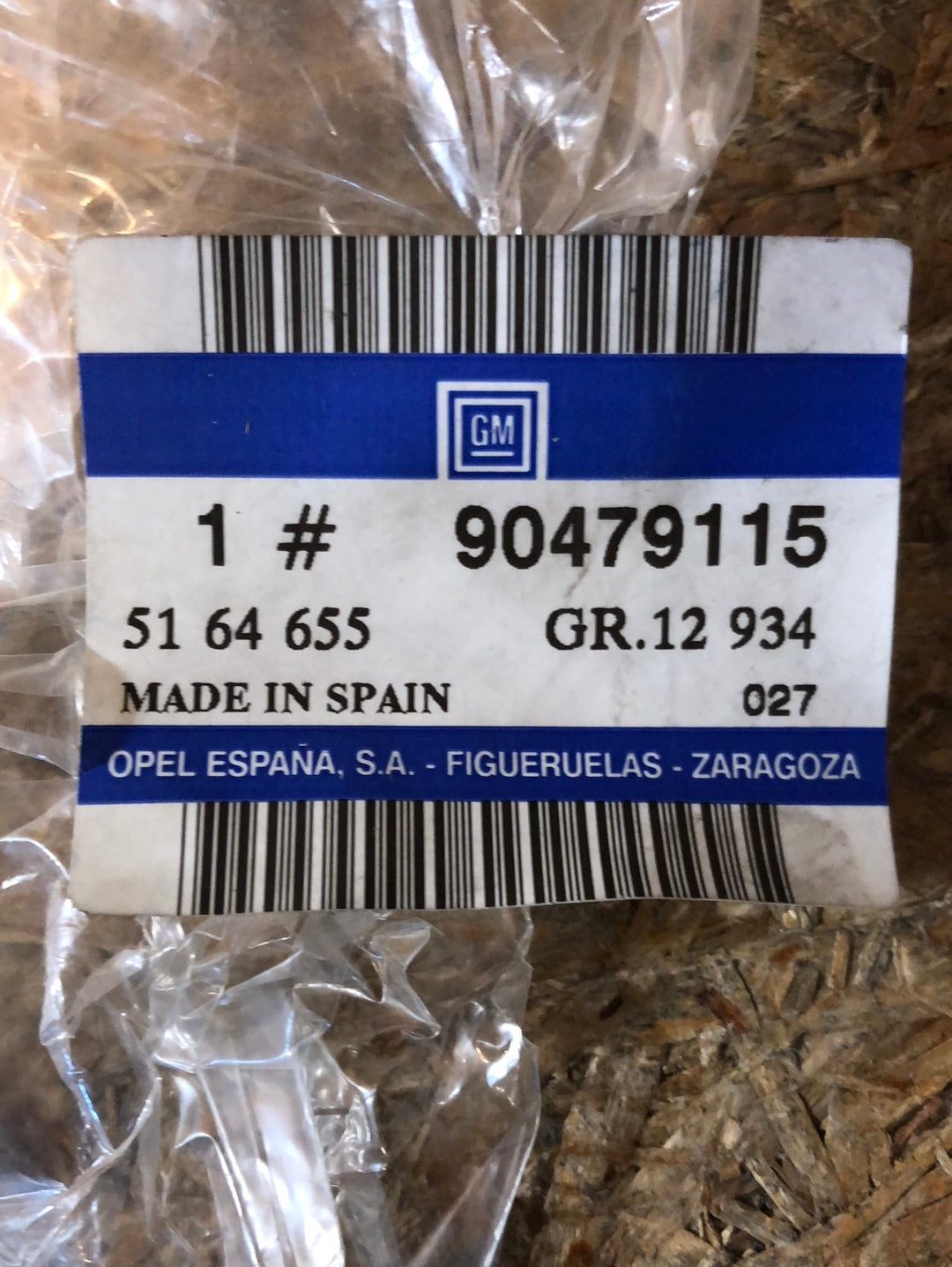 Original GM Opel Corsa B Verkleidung Heck links Neu