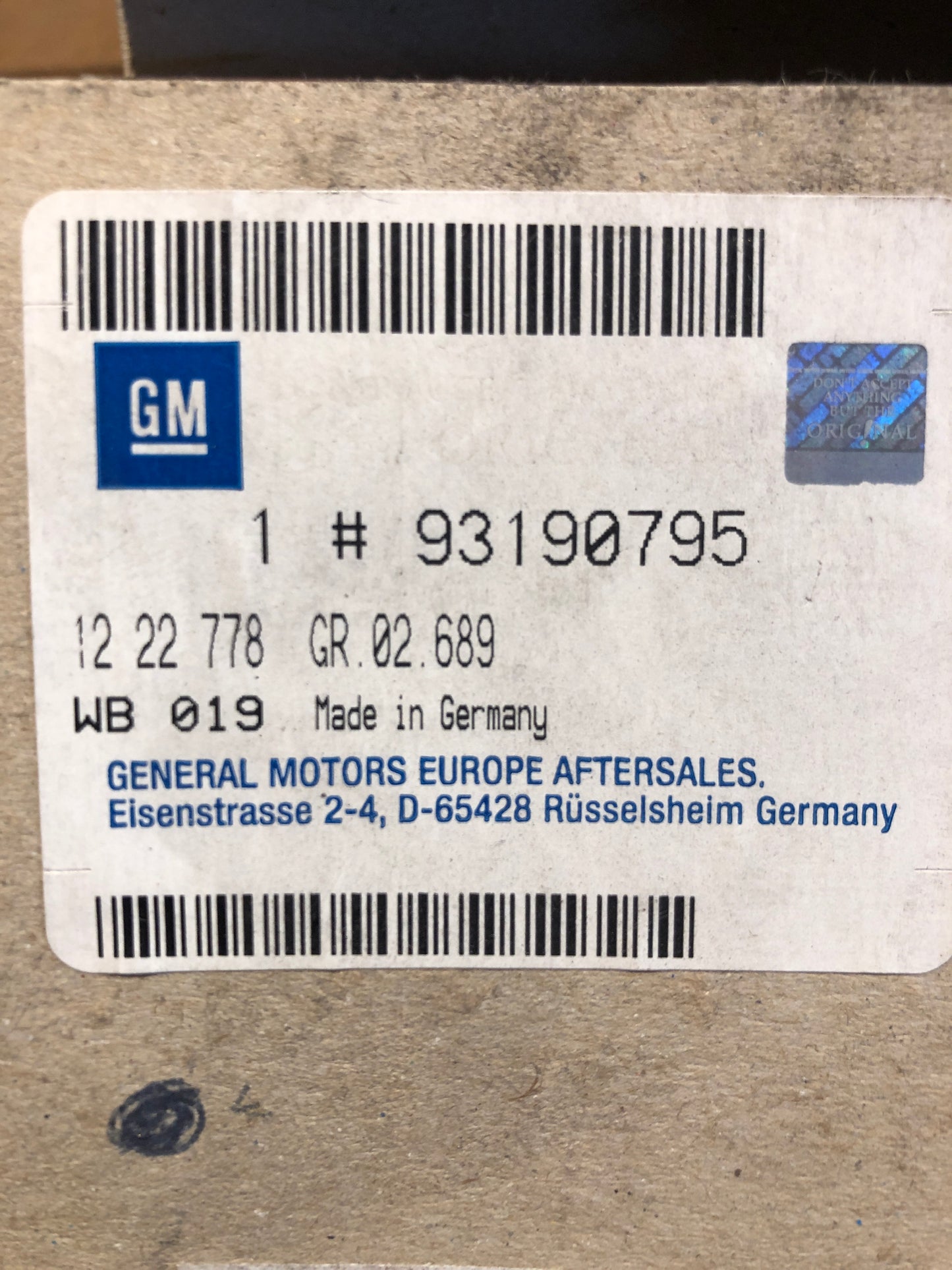 Original Astra H Zusatzbremsleuchte