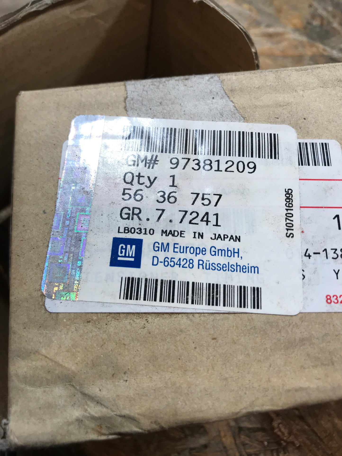 Original Opel Vectra 3.0 CDTI Z30DT Spannrolle Zahnriehmen NEU