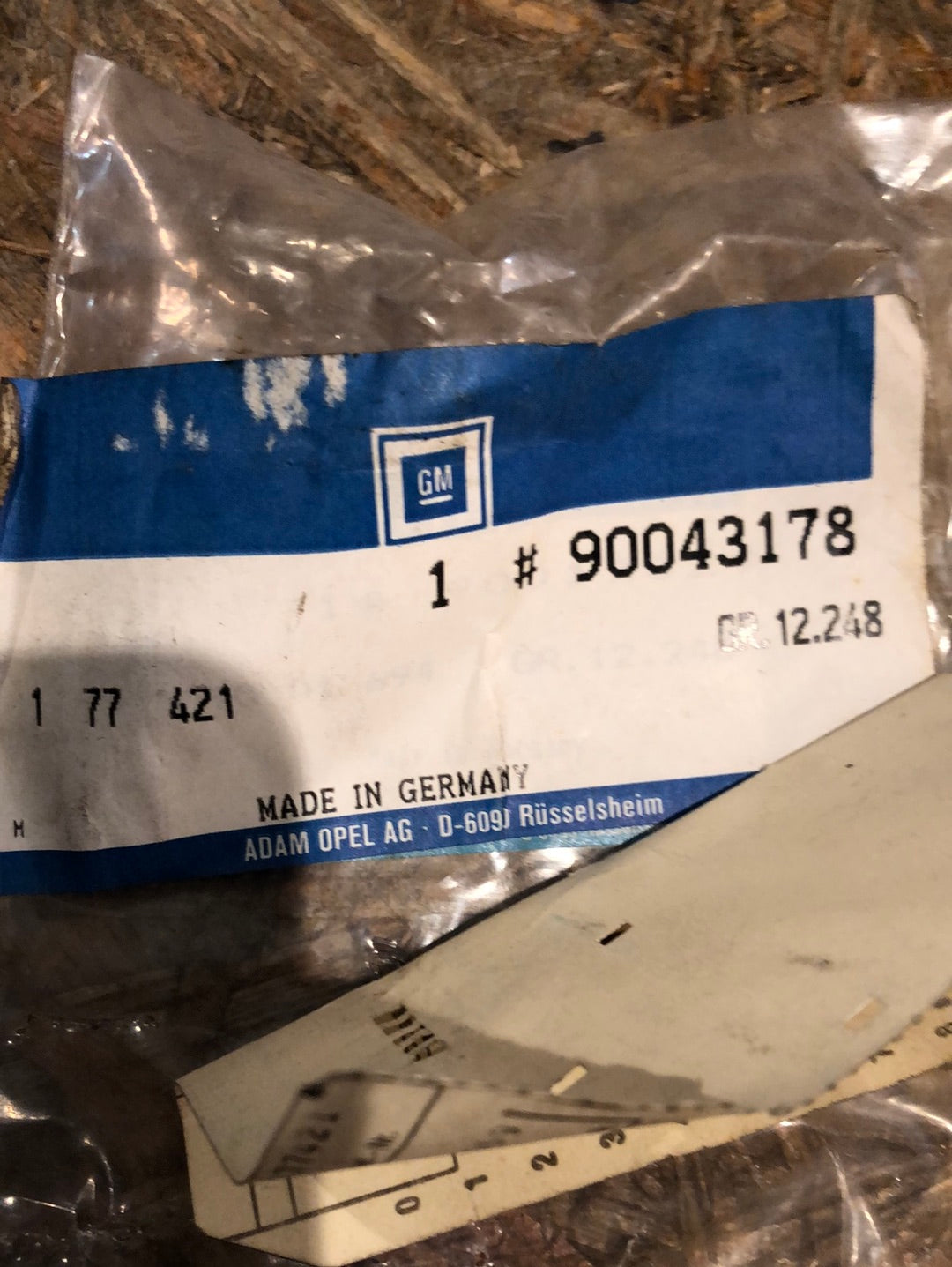 Original GM Opel Rekord E Monza Gehäuse Schließzylinder Heckklappe Neu
