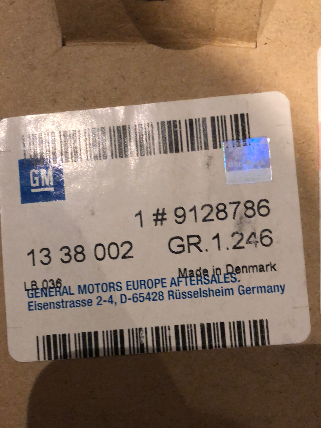 Original GM Opel Frontera B Thermostat Kühlmittel Neu