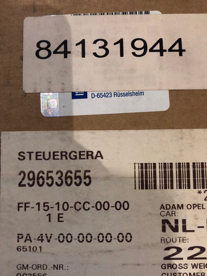 Original GM Opel Astra K Rechner Navigation Neu