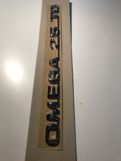 Original Omega 2.5 TD Schriftzug hinten NEU