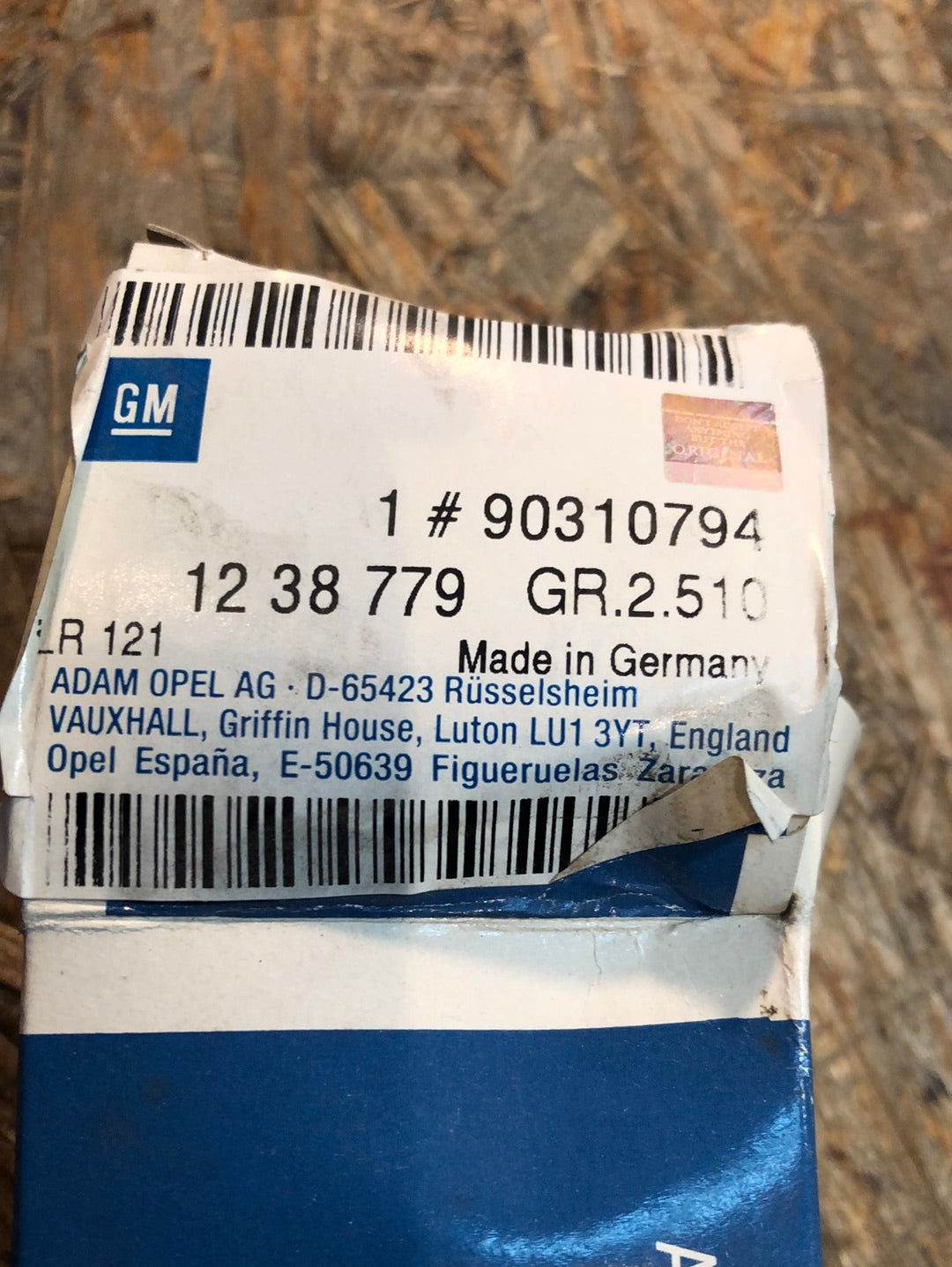 Original GM Opel Omega A Diebstahlsensor Beifahrerseite Neu