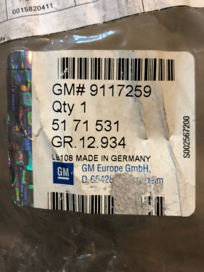 Original GM Opel Astra F Türleisten hinten links Neu