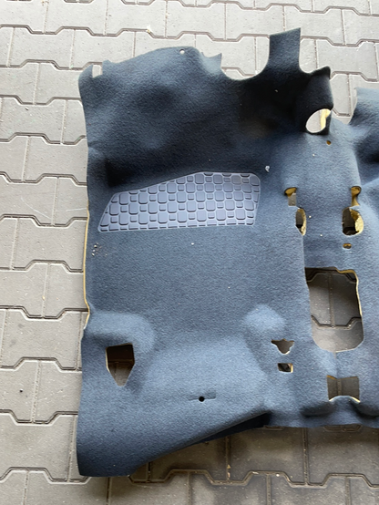 Original GM Opel Astra G Zafira A Teppich vorne mit Bruchstelle