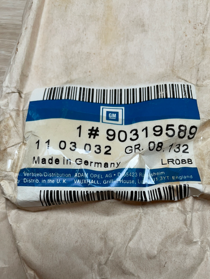 Original GM Opel Omega A Schutzzierleiste Kotflügel vorne links dunkelgrau Neu