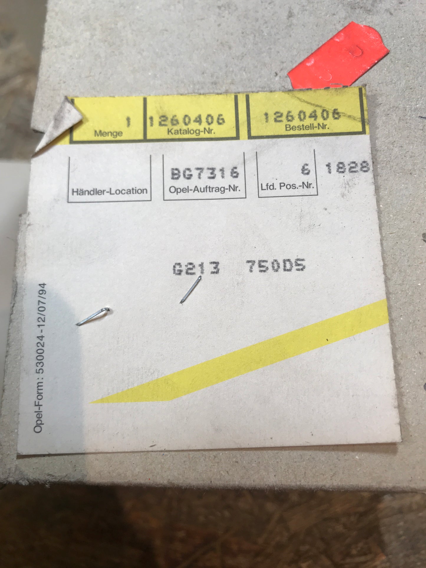 Original Opel Corsa B Tigra A Tachometer NEU