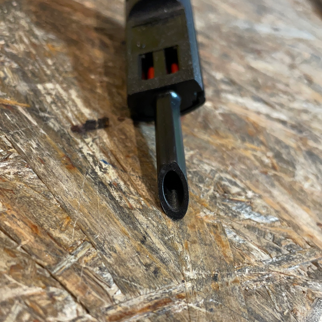 Original GM Opel Omega B Knopfstange Hintertürverriegelung innen schwarz Neu