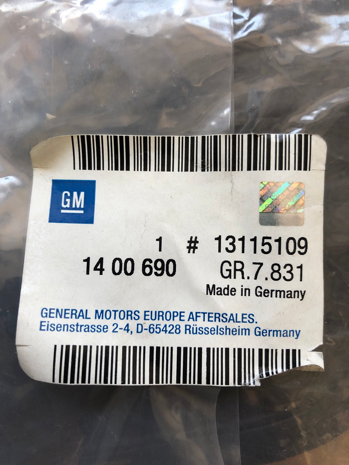 Original GM Opel Vectra C Gitter Blende Nebelscheinwerfer vorne rechts Stoßstange Neu