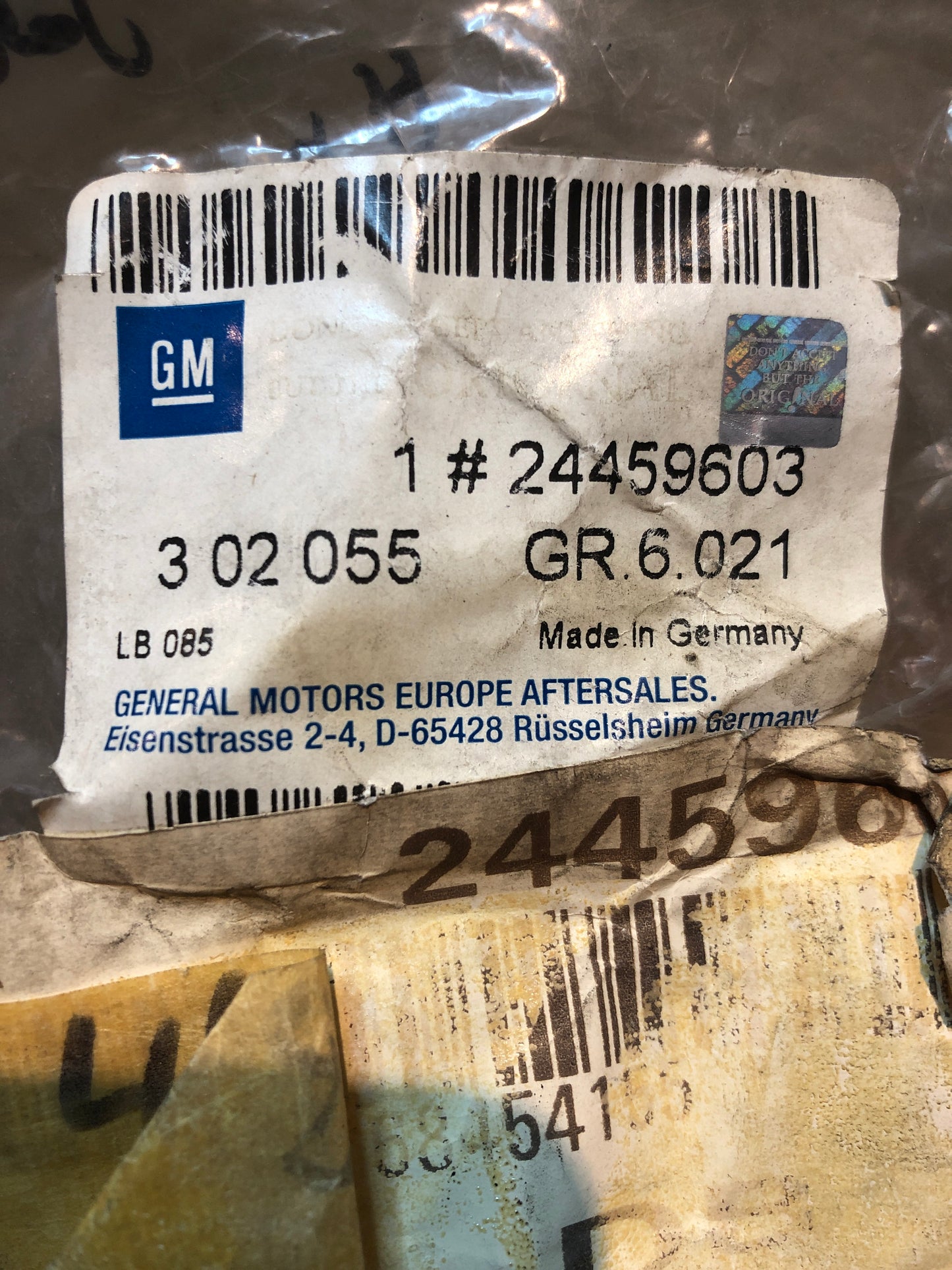 Original GM Opel Astra G Zafira A Dämpfungsblock an Motoraufhängung Neu