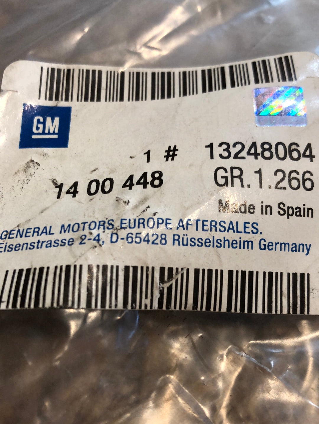 Original GM Opel Meriva A Kühlergrill unten Neu