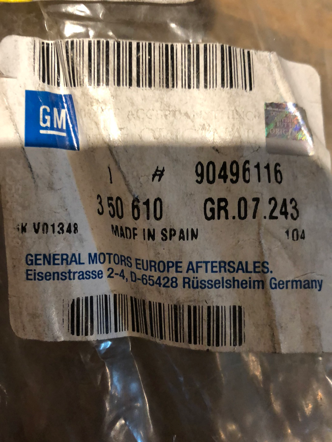 Original GM Opel Corsa C Meriva A Vectra B Koppelstange Neu