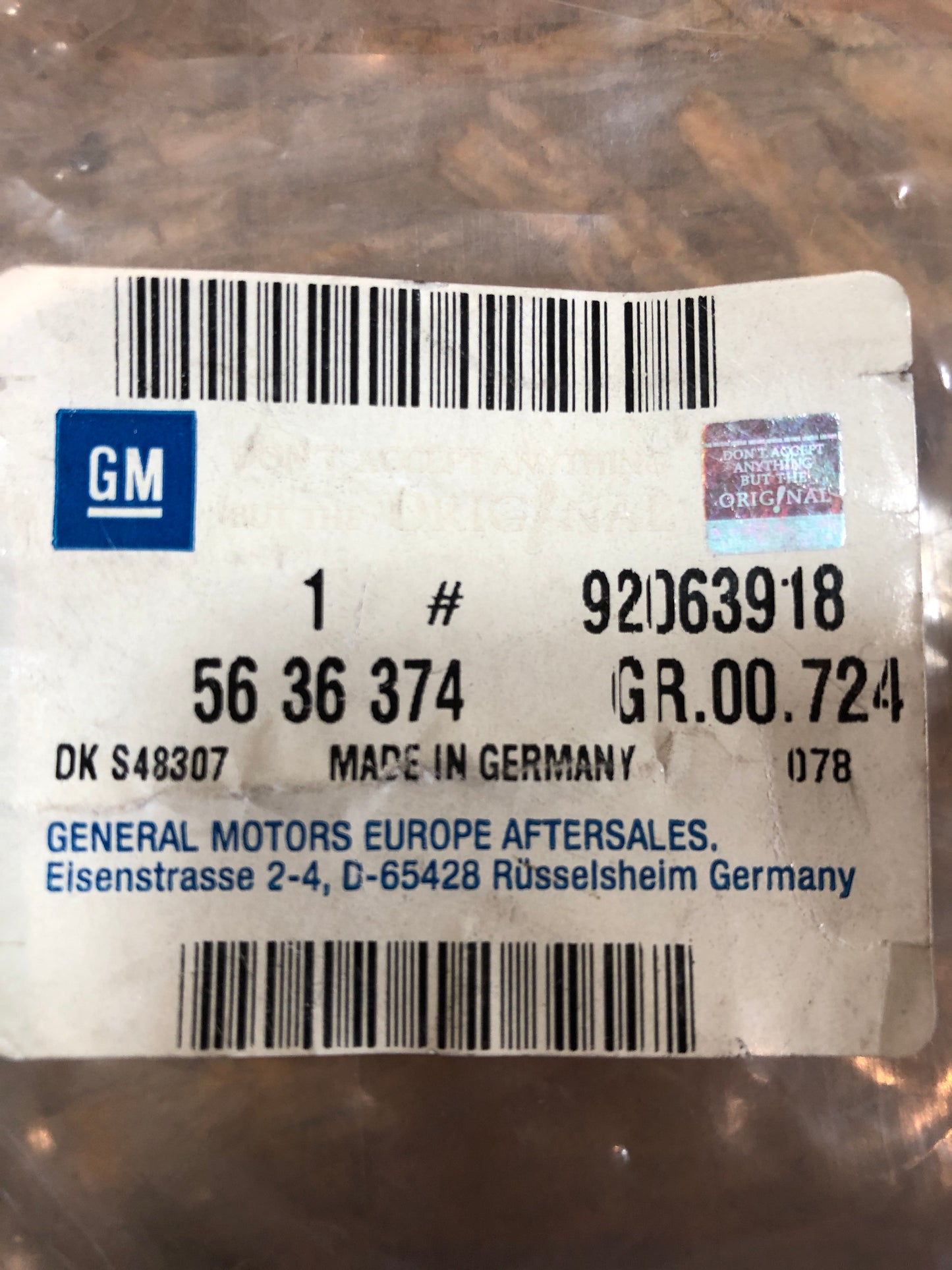 Original GM Opel Frontera A Chevrolet Leganza Zahnriemen Neu