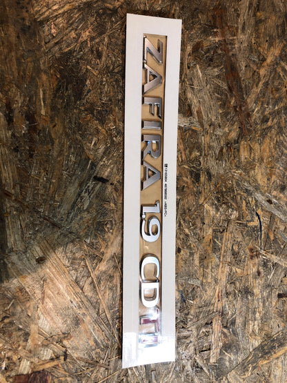 Original GM Opel Zafira B 1.9 CDTI Schriftzug Emblem Neu