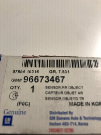 ORIGINAL Chevrolet Captiva 2006-2010 Parksensor NEU